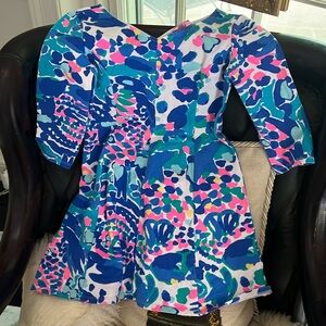 Lily Pulitzer little girl dress size L 8-10